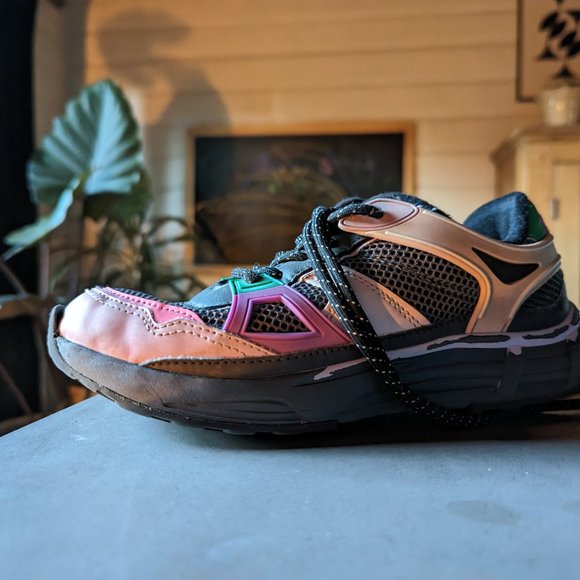 Zara MULTI-PIECE TECHNICAL SNEAKERS | US Women's 7 / Kids 4 - Picture 7 of 15